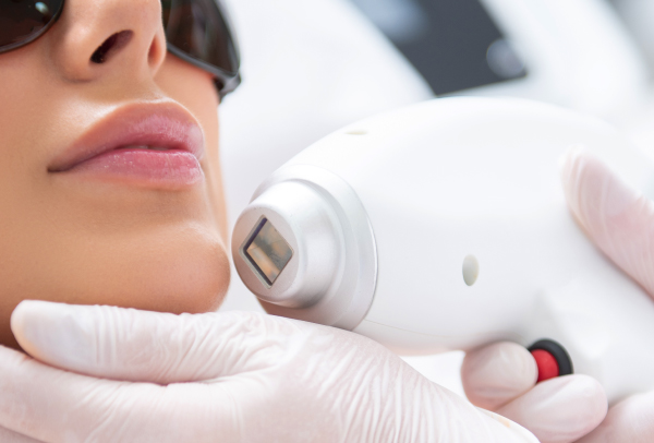 Laser aesthetics treatment